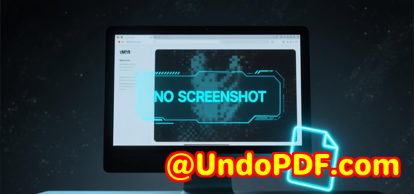 Stop screen capture software from stealing PDF designs with DRM screen shield protections