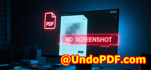 Protect confidential PDF sales data from screenshots with DRM access control and tracking