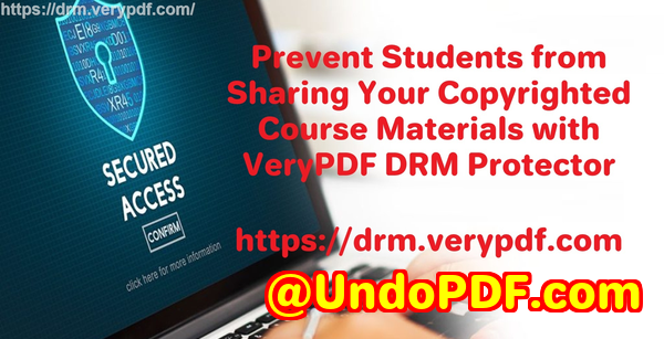 VeryPDF DRM Protector for Legal Teams Securely Distribute Confidential Contracts and Agreements Online