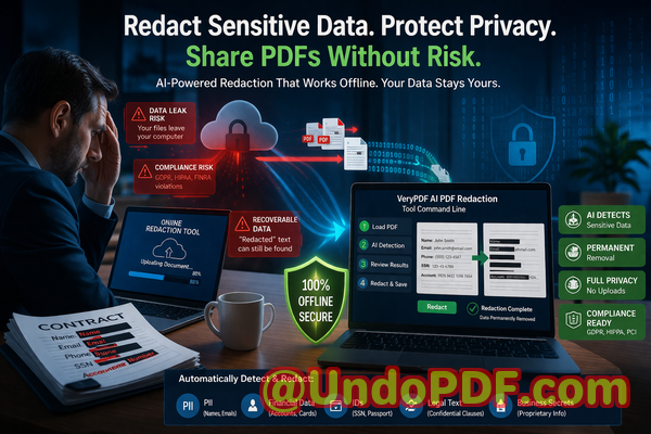 Enterprises often lack time and resources to manually redact thousands of PDFs AI automation allows secure redaction at Enterprises often lack time and resources to manually redact thousands of PDFs AI automation allows secure redaction at