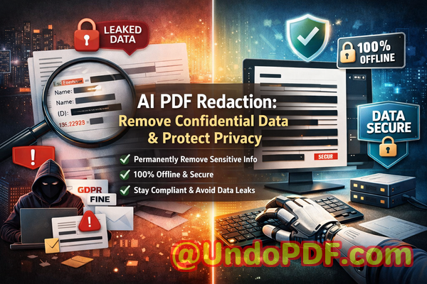 Best Offline AI PDF Redaction Software for Confidential Business Reports and Internal Documents
