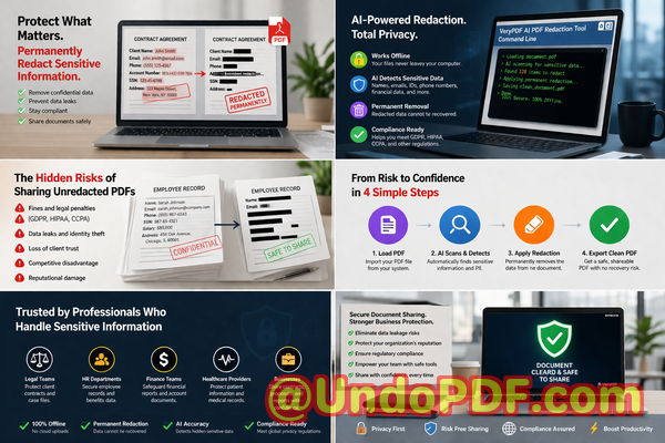 How to Redact Personally Identifiable Information from Government Records Using AI Offline Software