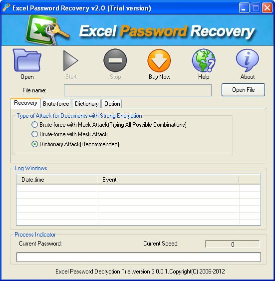the UndoPDF XLSX Password Breaker
